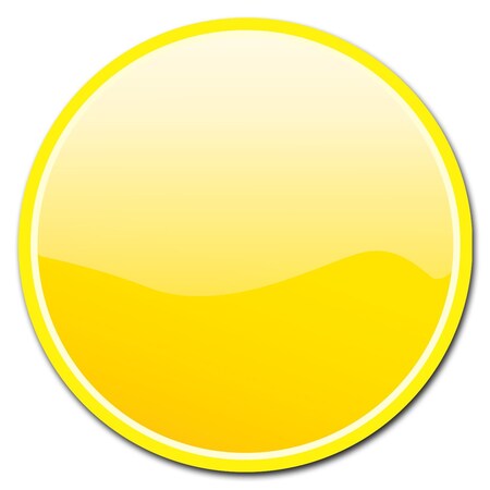 Signmission Yellow Circle Corrugated Plastic Sign C-8-CIR-Yellow